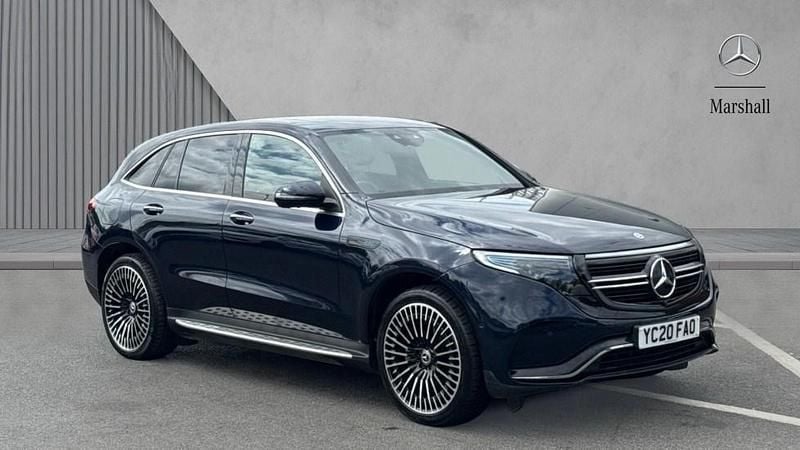Blue Used 2020 Mercedes EQC400 AMG Line Premium Plus SUV | £26,466 (A bit pricey) - Image 1/4