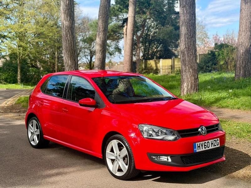 Used VW Polo SEL 105 HP (77 kW) 2010 Red Hatchback