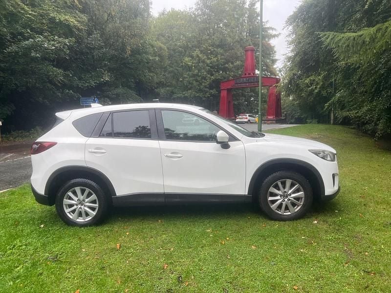 White Used 2013 Mazda CX-5 SUV | £5,499 (A bit pricey) - Image 1/4