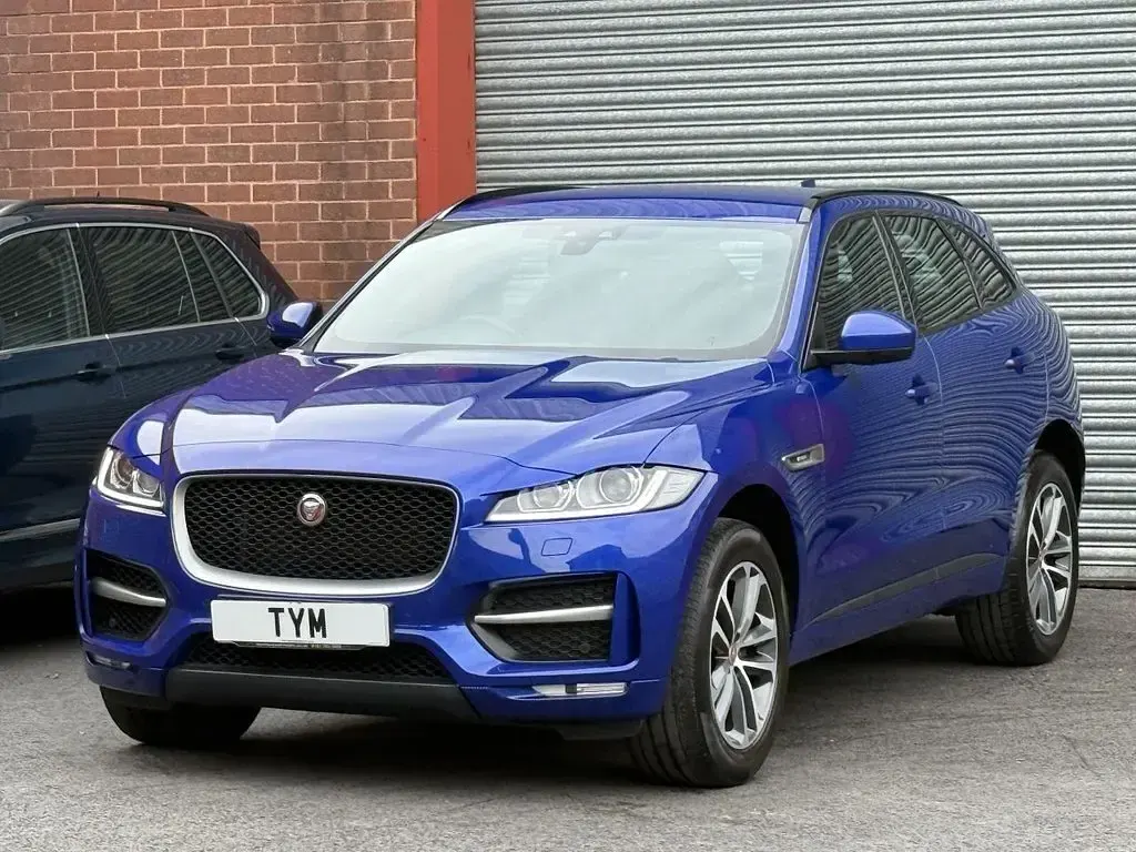 Used Jaguar F-Pace R-Sport 180 HP (132 kW) 2017 Blue SUV
