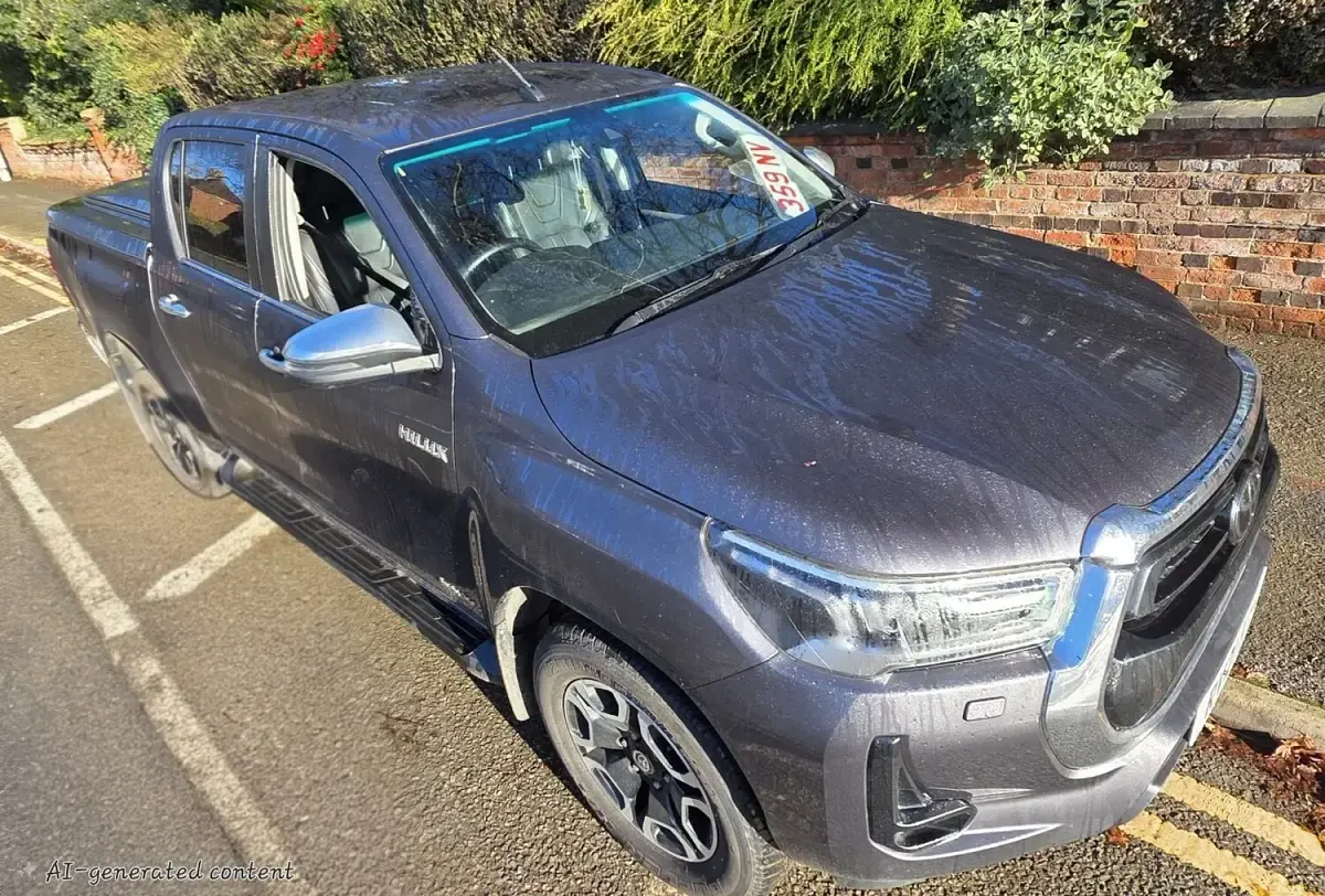 Used Toyota HiLux 201 HP (147 kW) 2021 Grey Pickup