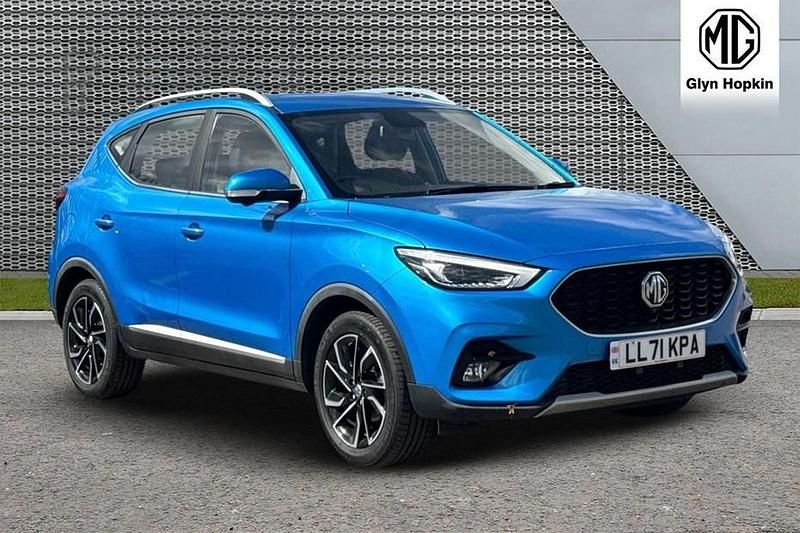 Blue Used 2021 MG ZS Exclusive Sedan | £13,855 (Fair price) - Image 1/1