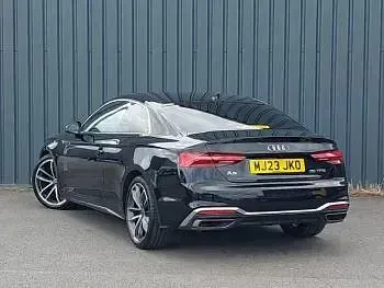 Used Audi A5 S-Line 150 HP (110 kW) 2023 Black Coupe
