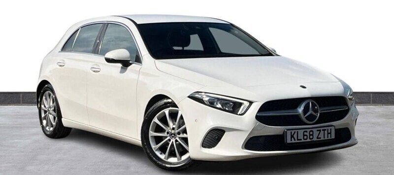 White Used 2019 Mercedes A180 Premium Hatchback | £15,499 (Fair price) - Image 1/4