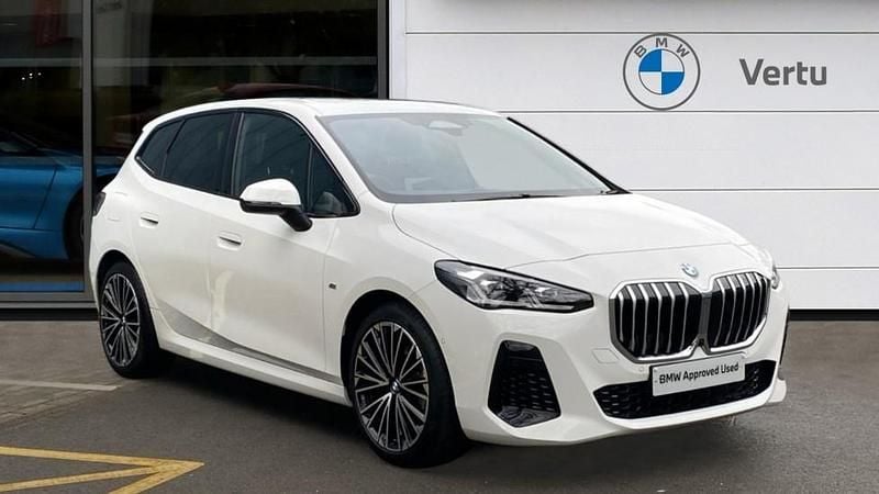 White Used 2025 BMW 220 Active Tourer M Sport MPV | £27,348 (Fair price) - Image 1/4