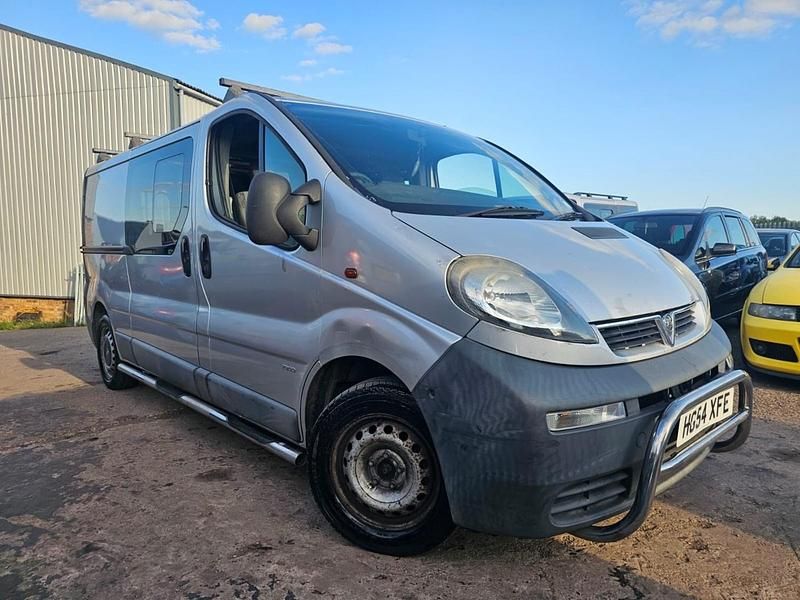 Silver Used 2004 Vauxhall Vivaro Van | £1,495 (Expensive) - Image 1/4