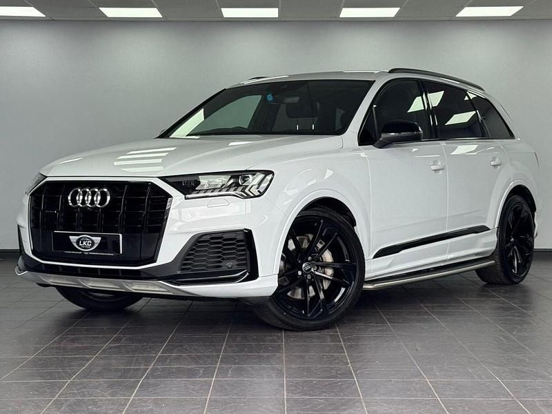 Used Audi Q7 Black Edition 286 HP (210 kW) 2020 White SUV