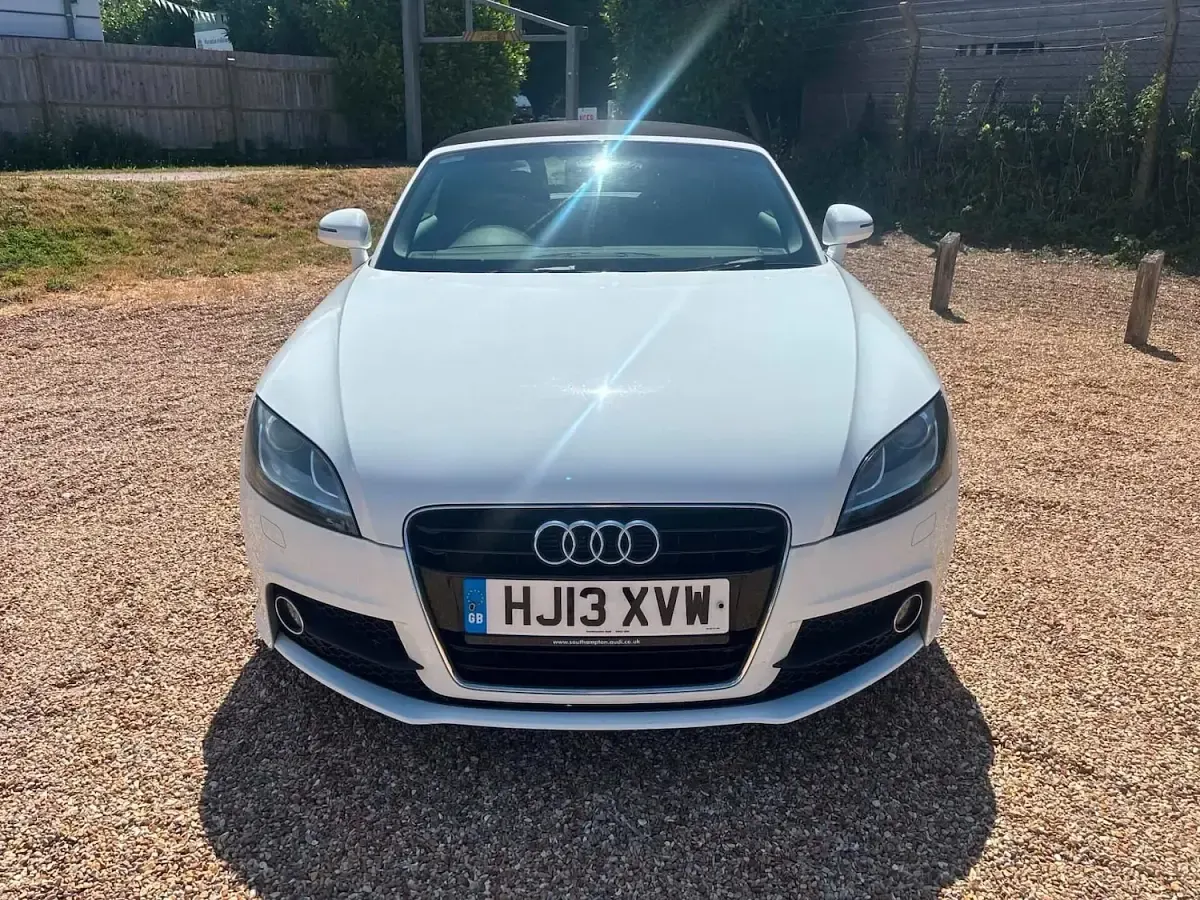 Used Audi TT S-Line 211 HP (155 kW) 2013 White Coupe