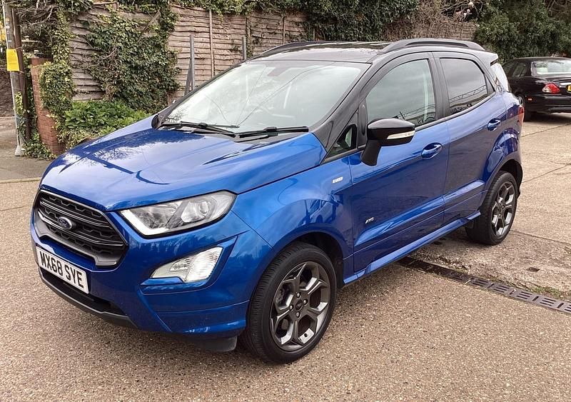 Used Ford Ecosport ST-Line 125 HP (91 kW) 2019 Blue SUV
