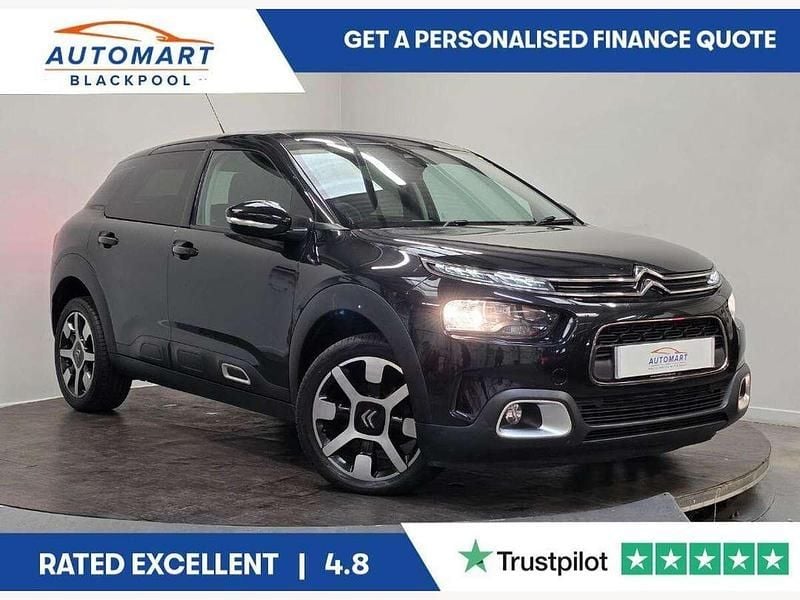 Black Used 2018 Citroën C4 Cactus Flair Hatchback | £6,965 (Fair price) - Image 1/4