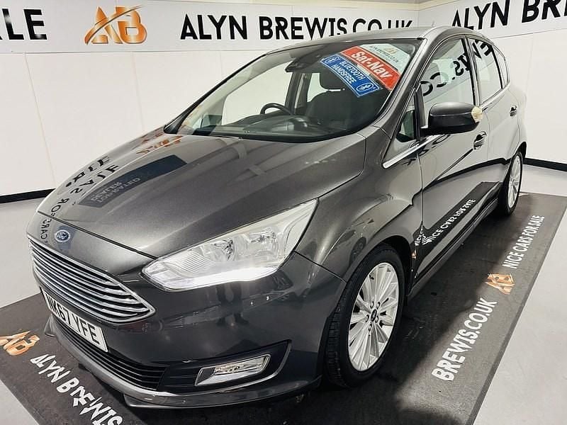 Grey Used 2017 Ford C-MAX Titanium MPV | £6,499 (Fair price) - Image 1/4