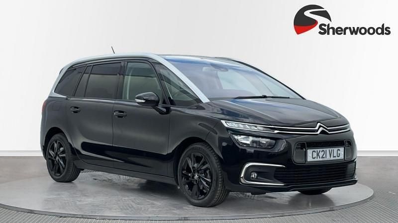Black Used 2021 Citroën Grand C4 Picasso PureTech MPV | £11,999 (Fair price) - Image 1/4