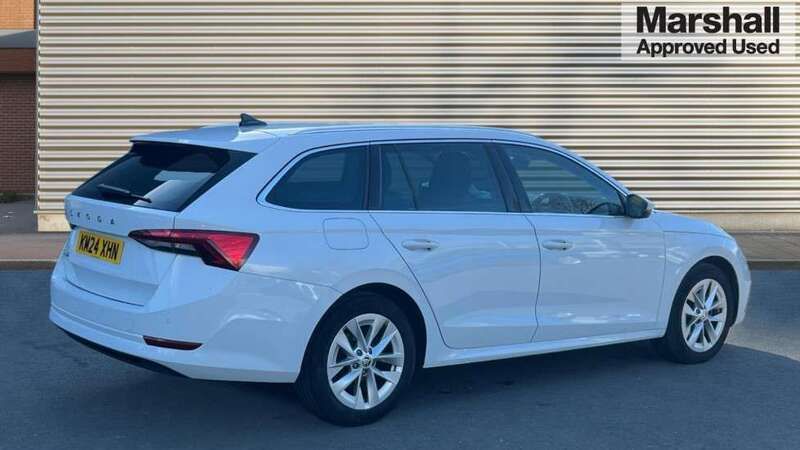 Used Skoda Octavia SE L 150 HP (110 kW) 2024 White Estate