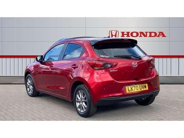 Używany Mazda 2 88 KM (64 kW) 2020 Czerwony Hatchback