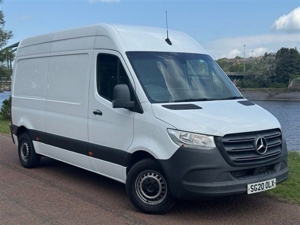 White Used 2020 Mercedes Sprinter Van | £15,599 (Fair price) - Image 1/1