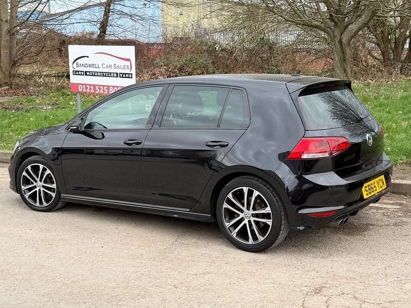Used VW Golf VII R-line 2015 Black Hatchback