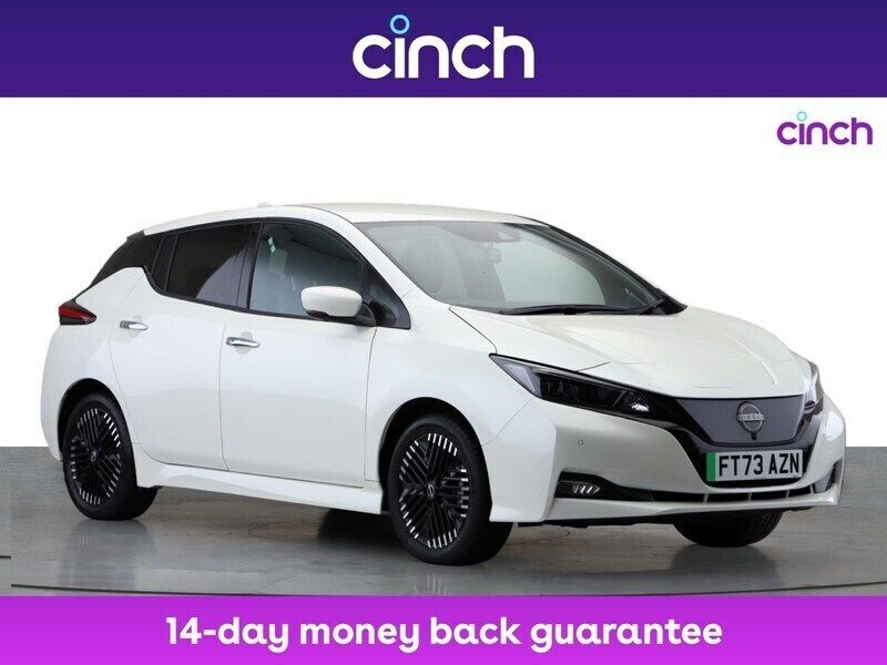 White Used 2023 Nissan Leaf Tekna Hatchback | £13,499 (A bit pricey) - Image 1/3