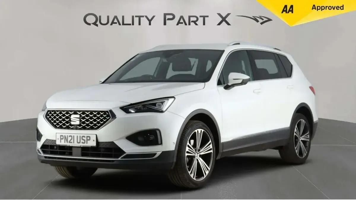 Używany Seat Tarraco XCELLENCE Lux 150 KM (110 kW) 2021 Biały SUV
