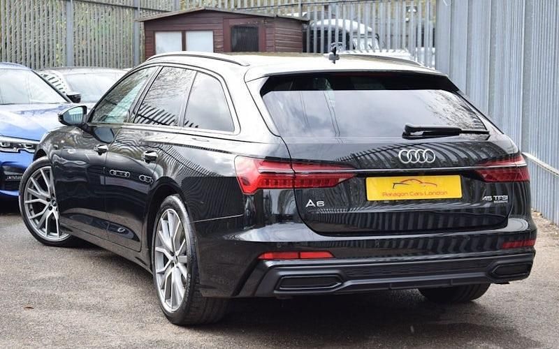 Used Audi A6 Black Edition 265 HP (194 kW) 2021 Black Estate