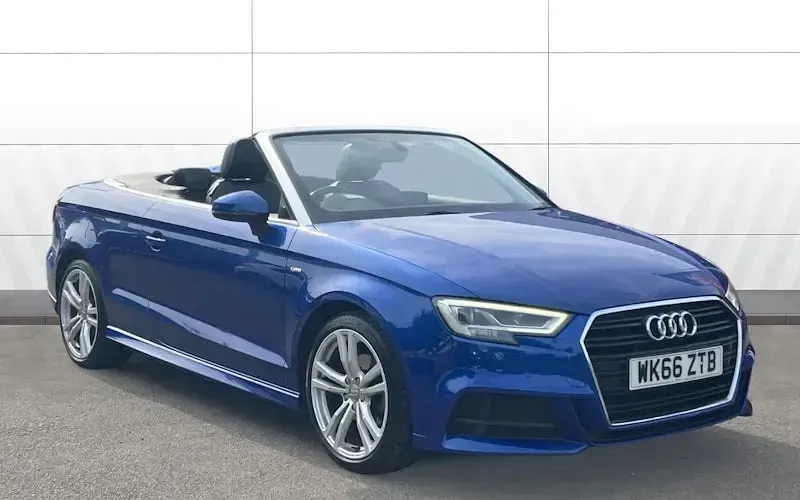 Begagnad Audi A3 Cabriolet S-Line 150 HK (110 kW) 2017 Cab