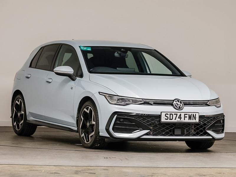 Blue Used 2024 VW Golf VIII R-line Hatchback | £25,998 (Expensive) - Image 1/4
