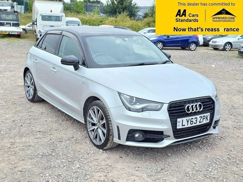 Silver Used 2014 Audi A1 Sportback Sport Hatchback | £8,988 (Good price) - Image 1/4