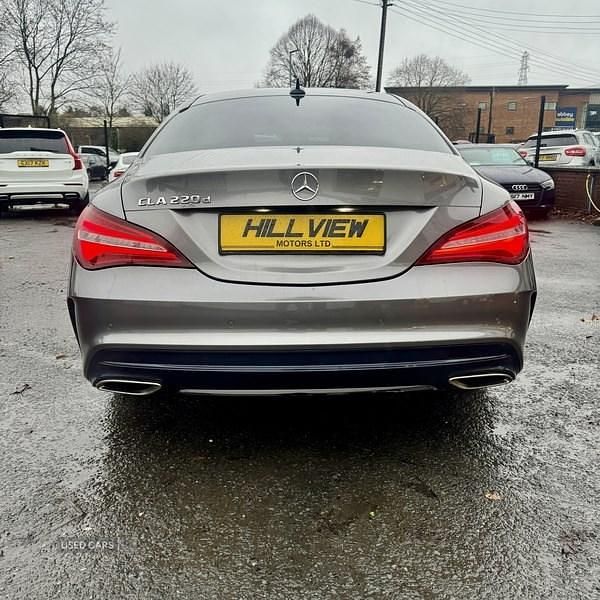Used Mercedes CLA220 AMG line 170 HP (125 kW) 2019 Grey Sedan