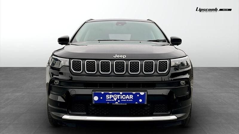 Black Used 2022 Jeep Compass Limited SUV | £17,910 (Fair price) - Image 1/4