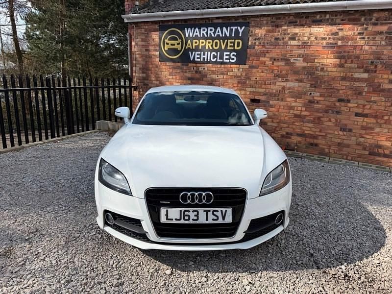 Begagnad Audi TT S-Line 2013 Vit Sportkupé