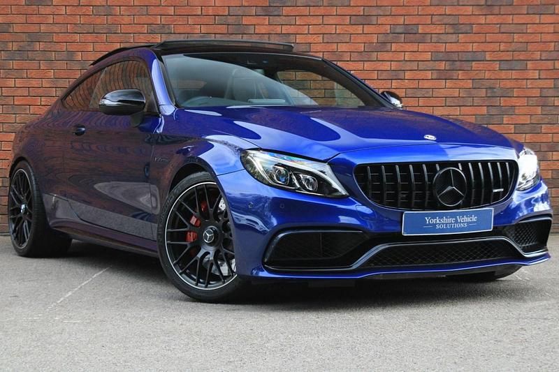 Blue Used 2018 Mercedes C63 AMG Premium Coupe | £39,989 (Good price) - Image 1/4