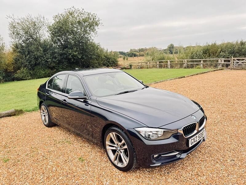 Blue Used 2014 BMW 318 Sport Line Sedan | £5,500 (Good price) - Image 1/4