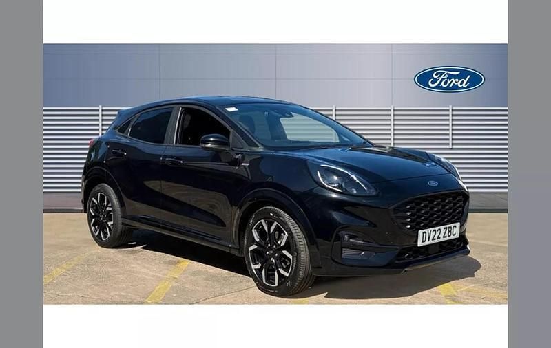 Black Used 2022 Ford Puma ST-Line X SUV | £15,511 (Fair price) - Image 1/4
