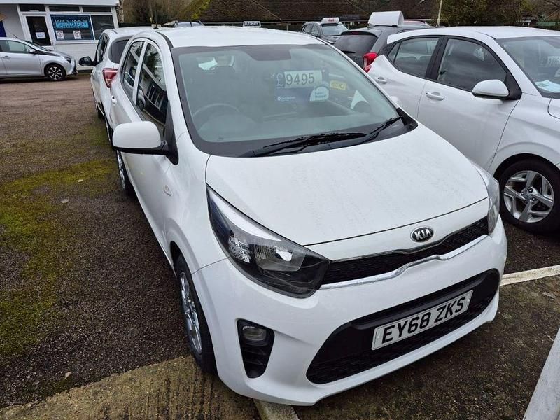 Used Kia Picanto 84 HP (61 kW) 2018 White Hatchback