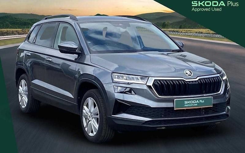 Graphite grey metallic Used 2024 Skoda Karoq SE L SUV | £22,769 (Good price) - Image 1/4
