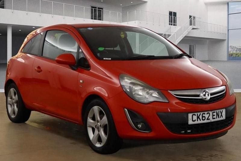 Red Used 2012 Vauxhall Corsa Hatchback | £1,195 (Good price) - Image 1/1