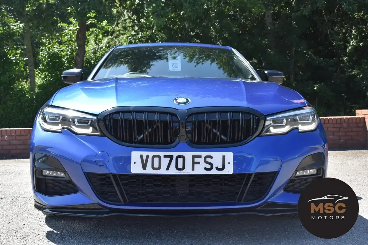 Used BMW 330e M Sport 2020 Blue Sedan