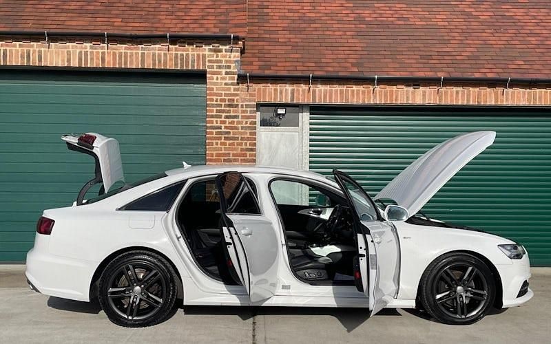 Used Audi A6 S-Line 190 HP (139 kW) 2017 White Sedan