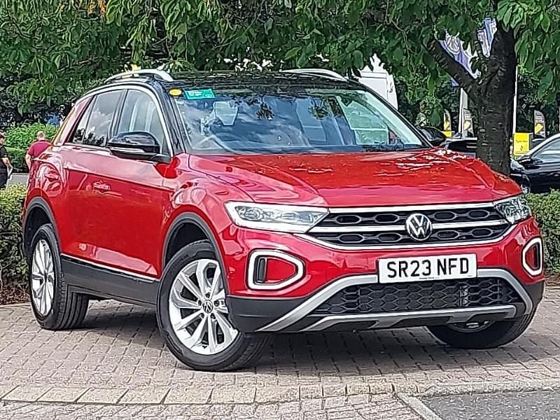 Red Used 2023 VW T-Roc Style SUV | £23,998 (Fair price) - Image 1/4