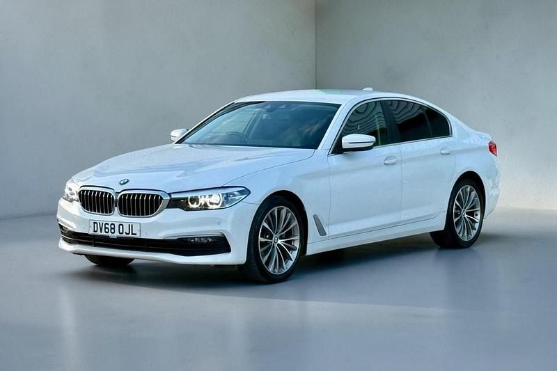 Used BMW 520 Impressive 2018 White Sedan
