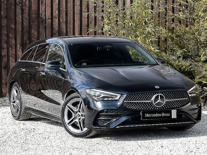 Black Used 2024 Mercedes CLA200 Executive Estate | £30,998 (Super price) - Image 1/4