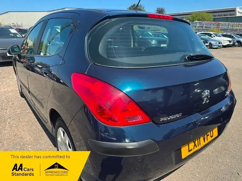 Used Peugeot 308 S 120 HP (88 kW) 2011 Blue Hatchback