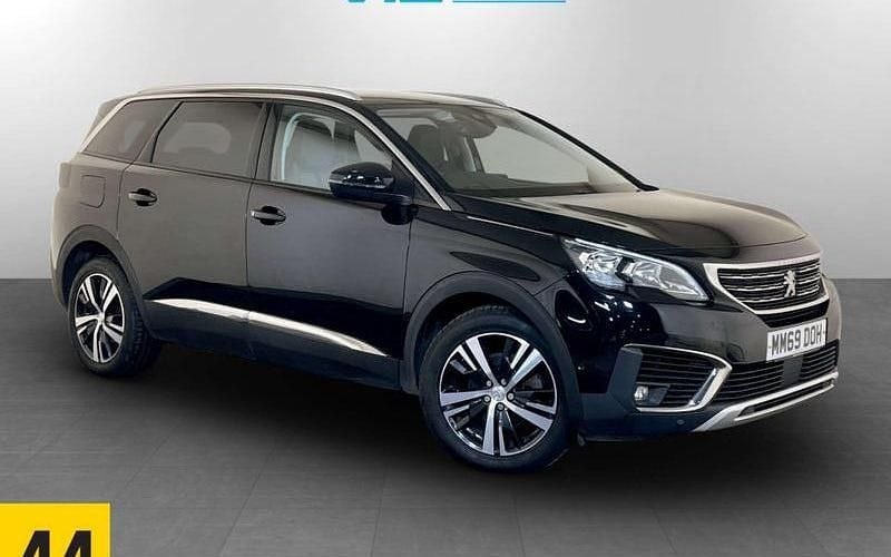 Used Peugeot 5008 GT-line 131 HP (96 kW) 2020 Black MPV