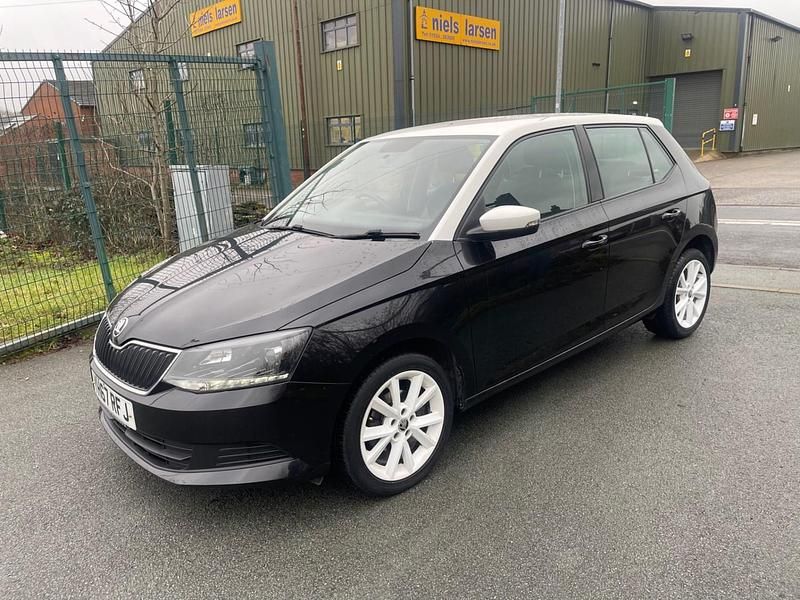 Used Skoda Fabia Colour Edition 2017 Black Hatchback