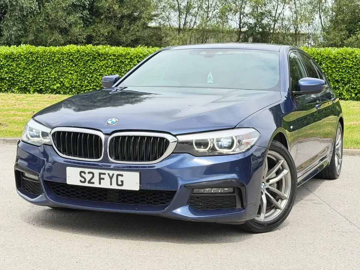 Used BMW 520 M Sport 2019 Blue Sedan