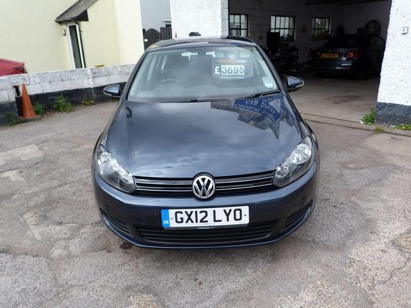 Used VW Golf VII Match 105 HP (77 kW) 2012 Blue Hatchback