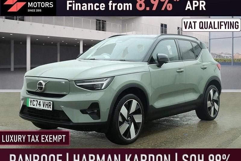 Used Volvo EX40 Ultra 300 kW (408 HP) 2024 Green SUV