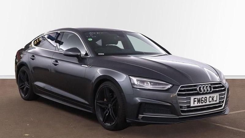 Grey Used 2019 Audi A5 S-Line Hatchback | £14,995 (Fair price) - Image 1/4
