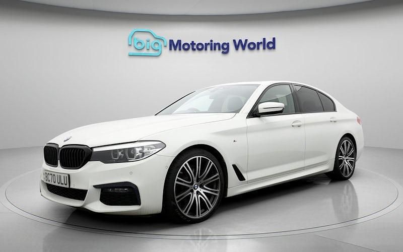 Used BMW 520 M Sport 190 HP (139 kW) 2020 White Sedan