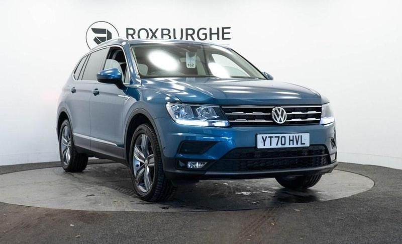 Used VW Tiguan Allspace Match 150 HP (110 kW) 2020 Blue SUV