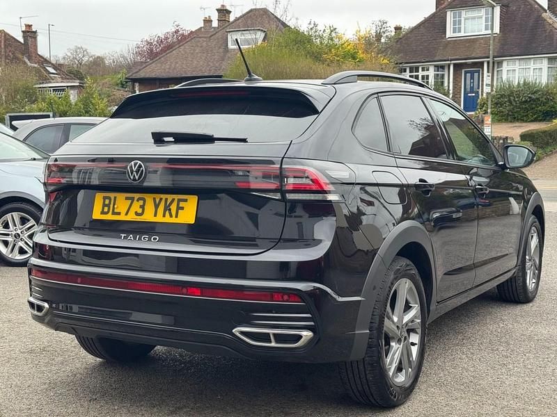 Used VW Taigo R-line 110 HP (80 kW) 2023 Black SUV